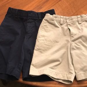 Ralph Lauren and VV Boys chino shorts navy &khaki
